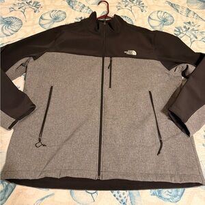 The North Face Mens Size XXL 2XL Black & Gray Jacket - Excellent Condition